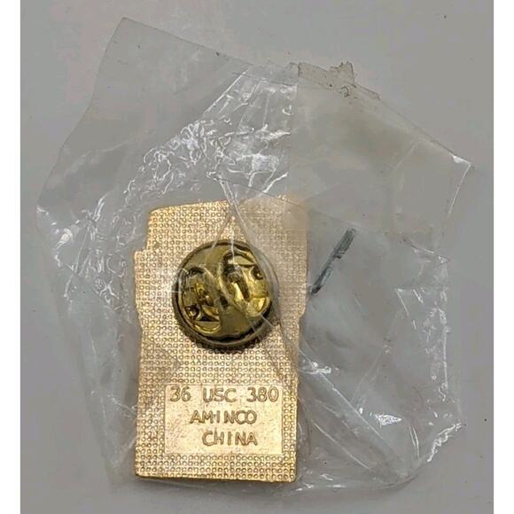 Olympic Pin Atlanta 1996 USA Hillshire Farm Proud Sponsor Aminco - Picture 2 of 2